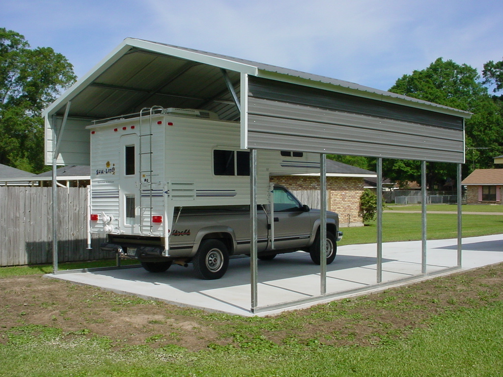 Customizable carports to protect from heat damage