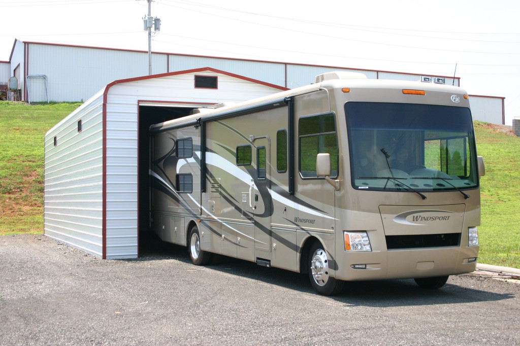 Steel Building Garages offers great RV buildings and carports