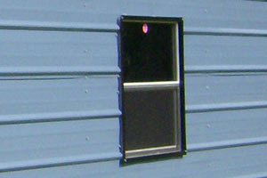 Horizontal sliding windows are available