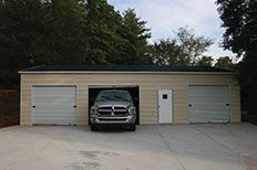 3 car garage