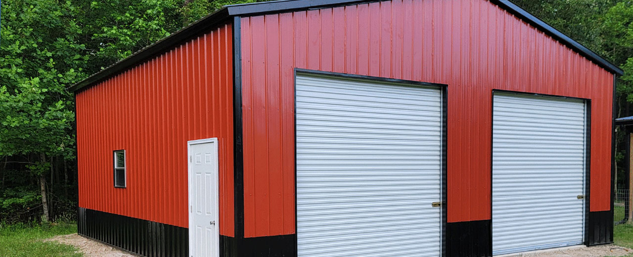 Steel Building Garages Prefabricated Metal Buildings