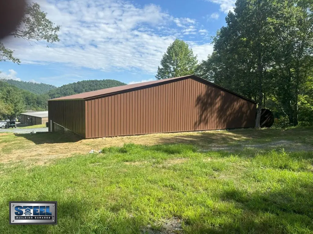 Winkler Knives completed steel building