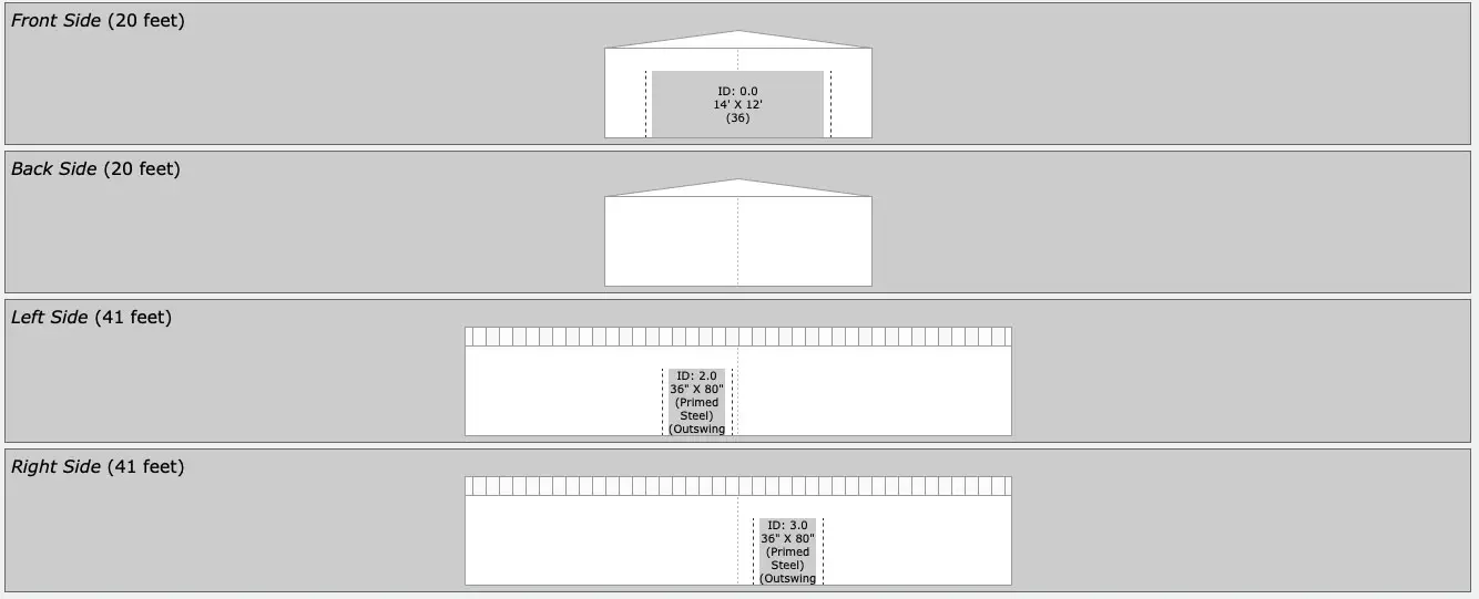 Building specs | Steel Building Garages Building specs