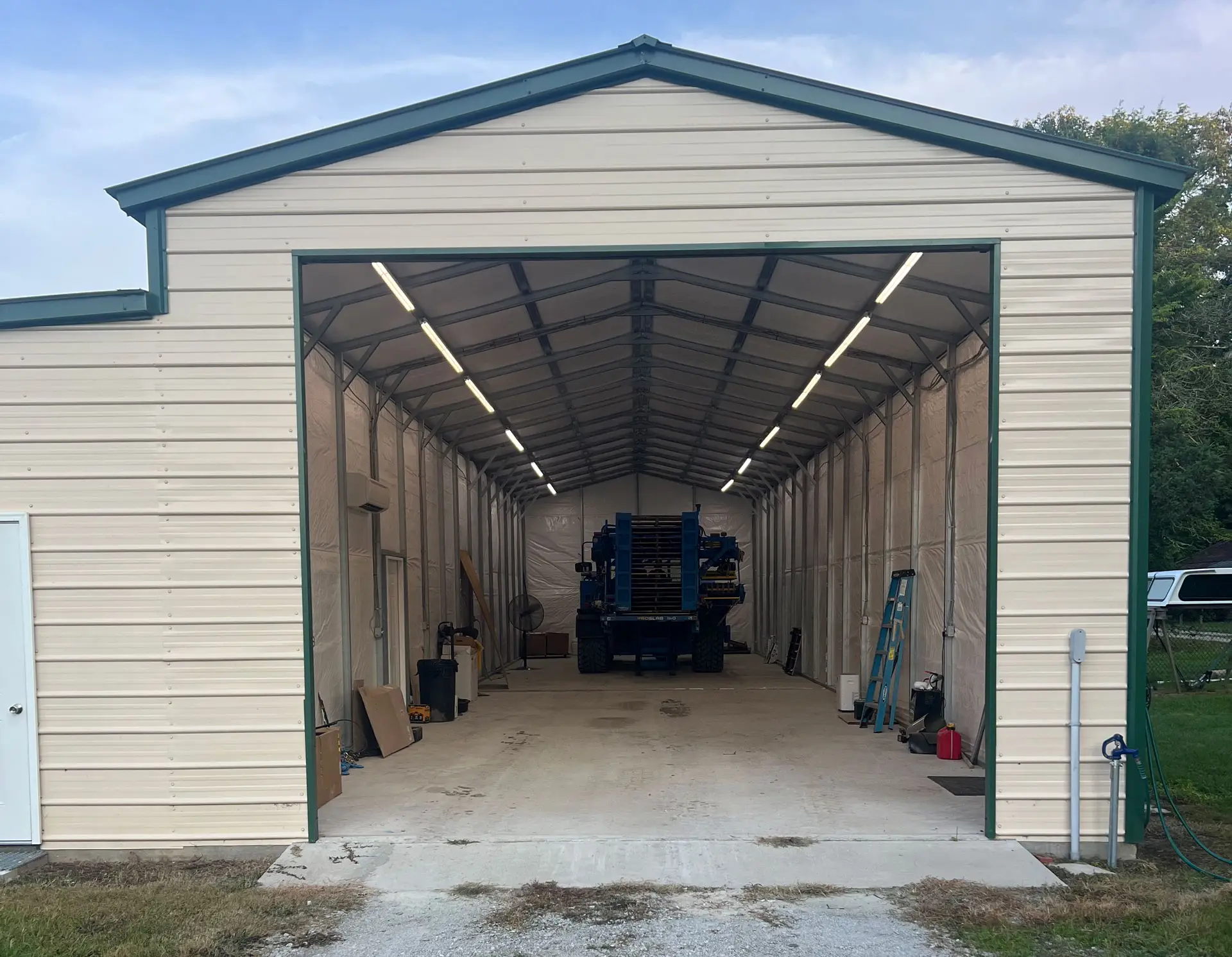 Steel Building Garage extension project 2025 | Steel Building Garages Steel Building Garage extension project 2025