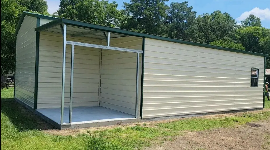 Steel Building Garage extension project 2025 - Original 2022 building | Steel Building Garages Steel Building Garage extension project 2025 - Original 2022 building