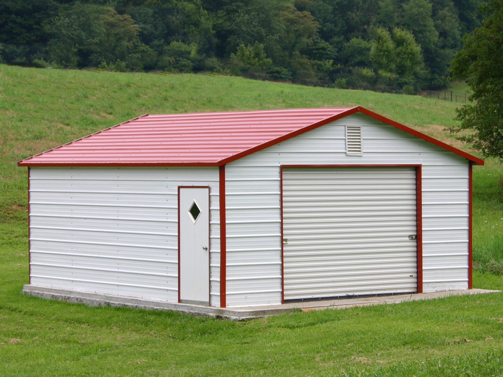 Multi-purpose steel garage by steel building garages