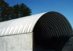 R MODEL Steel Arch Building