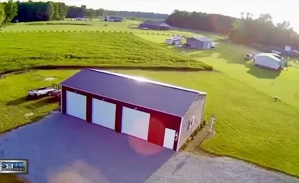 30x51 residential garage building by Steel Building Garages.