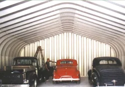T MODEL Steel Arch Building