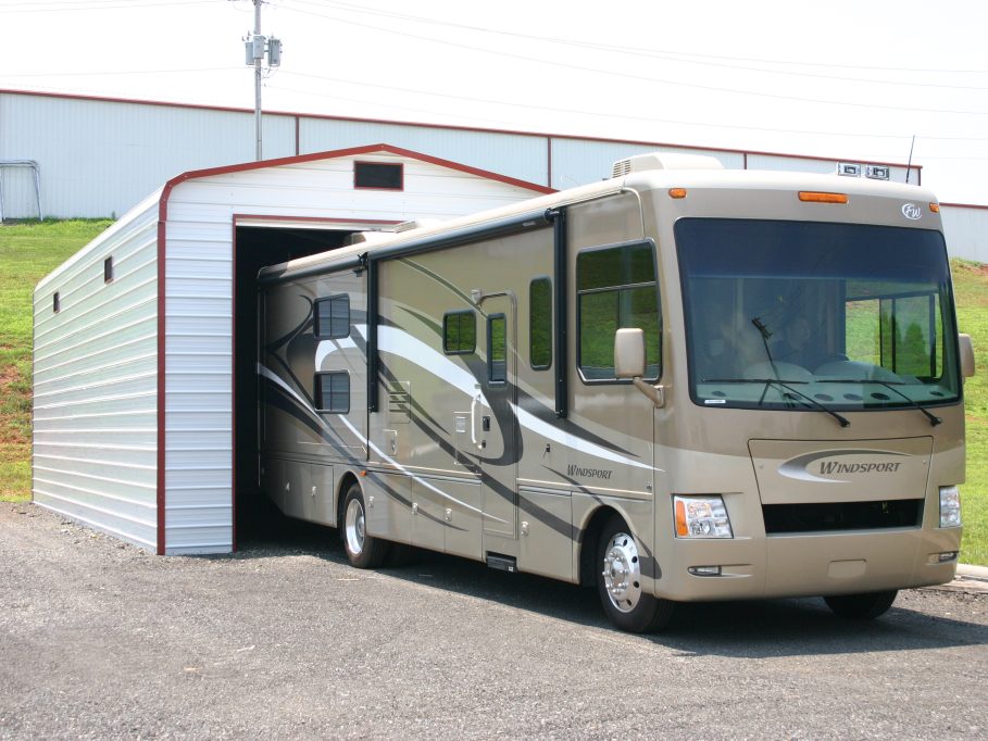 Steel Building Garages offers great RV buildings and carports